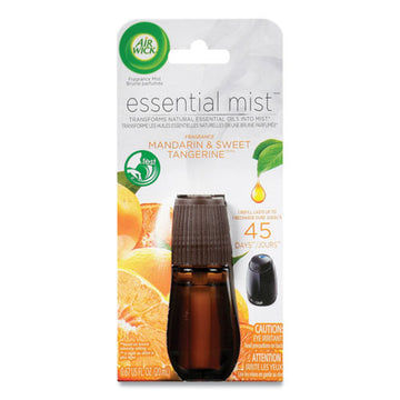 Air Wick® Essential Mist Refill, Mandarin Orange, 0.67 Oz Bottle, 6-carton freeshipping - TVN Wholesale